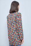 Blazer Multicolor pacifc silk Talla 12 Image 2