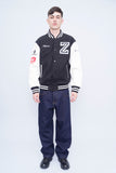 Bomber bicolor n/b Nostalgic Talla M Image 3
