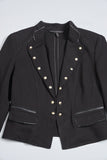 Blazer casual  negro white house black talla M 520