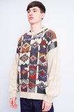 Sweater Multicolor Etchings Talla L Image 1