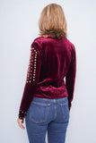 Jacket Burdeo extelle Talla S Image 2