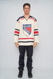 Polera crema  Nhl Reebok Talla M Image 3