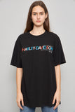 Polera casual  negro harleydavidson talla L 120