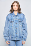 Chaqueta denim  azul levis talla M 770