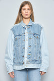 Chaqueta denim  azul lovemade talla Xl 888