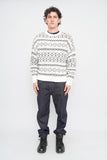 Sweater bicolor n/b American Eagle Talla M Image 3