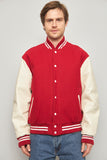 Bomber casual  rojo rennoc talla L 813