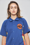 Polera casual  azul hardwood classics talla S 652