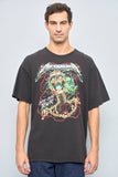 Polera casual  gris metallica talla Xl 650