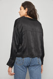 Blusa casual  negro zara talla M 968