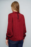 Blusa Burdeo Express Talla S Image 2