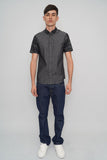 Camisa denim gris A X Armani Exchange Talla Xs Image 3