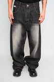 Jeans denim negro Avirex Talla 38