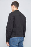 Chaqueta denim  negro levis talla M 954