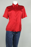 Blusa Rojo Jones New York Talla M Image 0