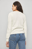 Sweater casual  blanco loft talla M 928