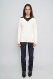 Sweater crema Lacoste Talla 32 Image 3