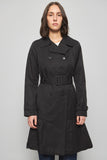 Impermeable casual  negro kate spade talla Xs 708