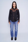 Camisa Negro Scully Talla M Image 3