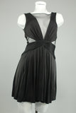 Vestido Negro Bcbg Talla S