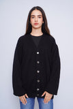 Sweater Negro Lacoste Talla L