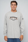 Polera Gris harley davidson Talla L Image 0