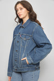 Chaqueta denim  azul levis talla M 098