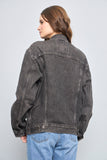 Chaqueta denim  gris levis talla M 778