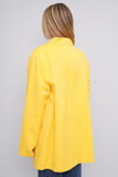Blazer Amarillo Emanuel Ungaro Talla L Image 2