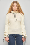 Sweater casual  blanco zara talla M 239