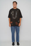 Polera Negro Tour Talla Xxl Image 3