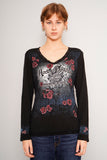 Polera Negro harley davidson Talla L Image 0