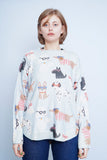 Sweater celeste Nostalgic Talla L Image 0