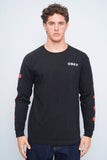 Polera Negro obey clothing Talla L Image 0
