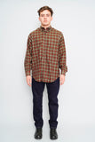 Camisa escocesa roja Brooks Brothers Talla M Image 3