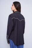 Camisa Negro Scully Talla Xl Image 2