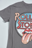 Polera casual  gris the rolling stones talla S 226