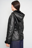 Abrigo Negro Wilson Leather Talla M Image 2
