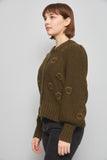 Sweater casual  verde madewell talla M 698