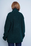 Poleron Verde Banana Republic Talla L Image 2