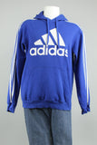 Polerón Azul Adidas Talla M