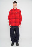 Camisa escocesa roja Columbia Talla L Image 3