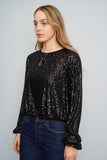Blusa Negro Rachel Zoe Talla M Image 1