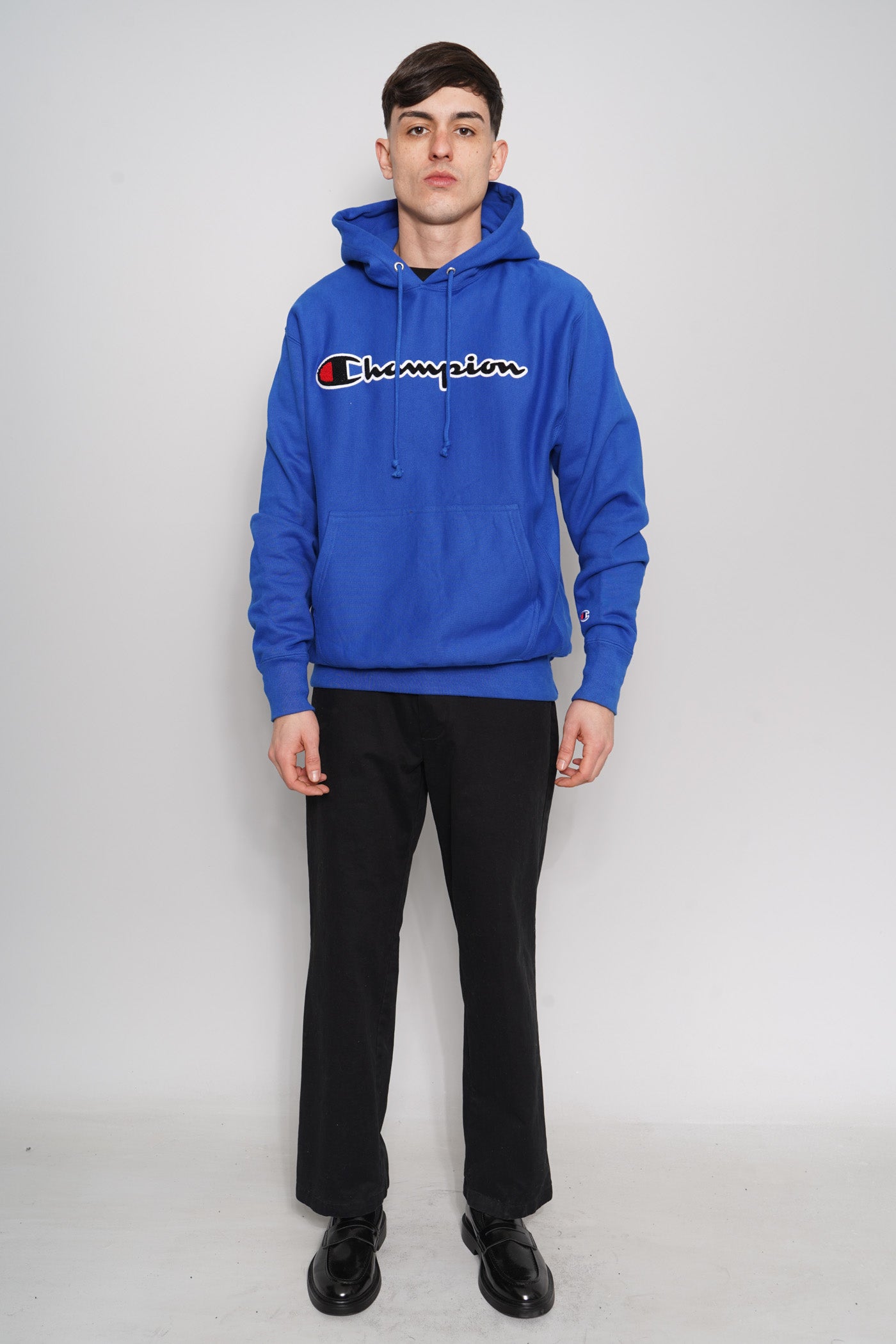 Polerón Azul Champion Reverse Weave Talla M – Nostalgic