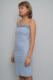 Vestido Celeste/Blanco ralph lauren Talla Xs Image 1