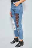 Jeans casual  azul lovemade talla M 885