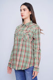 Camisa escocesa verde lauren ralph lauren Talla L Image 1