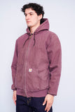 Jacket burdeo degastado Carhartt Talla M Image 1