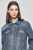 Chaqueta denim  azul levis talla M 980