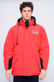 Parka Rojo Malboro Country Store Talla L Image 0